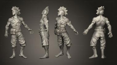 Figurines of people Knopp Shock Victim 3d model
