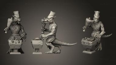 Figurines of people Kobolds Yao Long Temple  miners 3d model