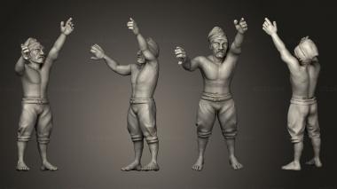 Figurines of people NAPOLEON pontonnier 3d model