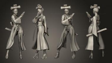 Figurines of people Kunoichi Sisters Sister 3d model