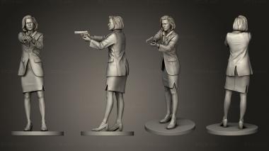 Figurines of people Kuton Scully Figure 3d model