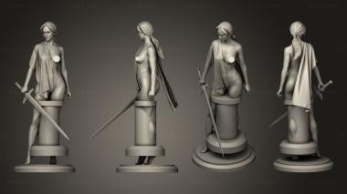 Figurines of people Lady Cassandra nsfw 3d model