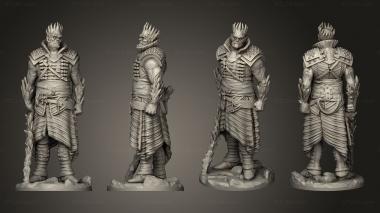 Figurines of people Lich King 3d model