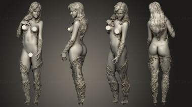 Figurines of people maggie geha 3d model