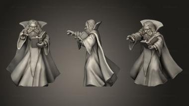 Figurines of people Main Special Characters Mentor 3d model