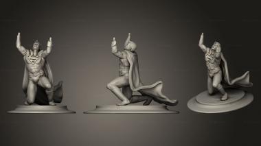 Figurines of people man Car Lift Car Lift 3d model