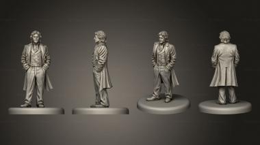 Figurines of people mcgann out 3d model