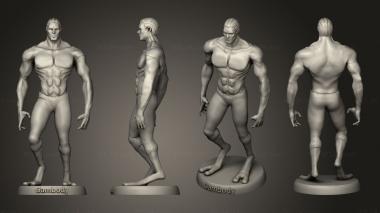 Figurines of people Menthuthuyoupi 3d model