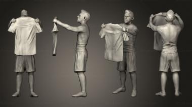 Figurines of people Messi 3d model