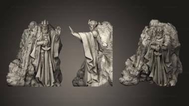 Figurines of people Middle Earth Axe 3d model
