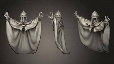 Figurines of people Might Magic Elemental 3d model
