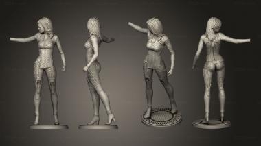 Figurines of people Miranda Mazmorra 3d model