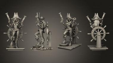 Figurines of people Miss Fortune 3d model