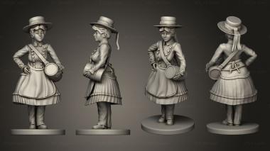 Figurines of people STKH_2289 3d model