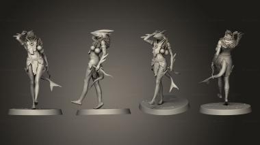 Figurines of people Awaken the Beast Sokolin Female 3d model
