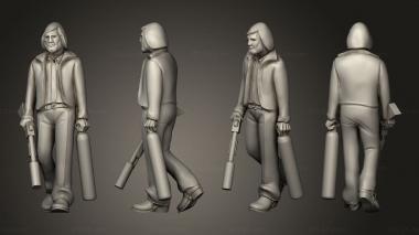 Figurines of people Modern Day Survivor anthony 3d model