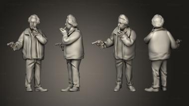 Figurines of people Modern Day Survivor einstein 3d model