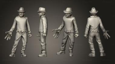 Figurines of people Modern Day Survivor fredrick 3d model