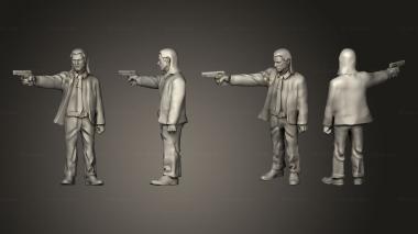 Figurines of people Modern Day Survivors vince 3d model