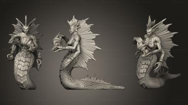 Figurines of people Naga Sorceress female 3d model