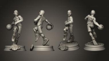 Figurines of people NBA Bryant Kobe 3d model