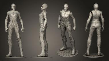 Figurines of people NEBULA CGT Biceps droit 3d model