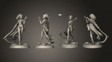 Figurines of people Nissa 3d model