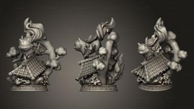 Figurines of people Nomnom Amaterasu 3d model