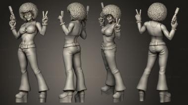 Figurines of people noxy 3d model
