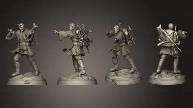 Figurines of people Obi Wan Kenobi 3d model