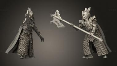 Figurines of people Obsidian Guard 3d model