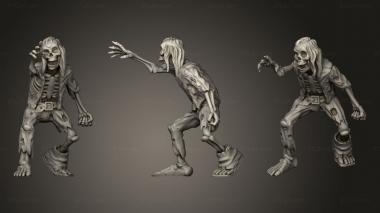 Figurines of people Omnioji Skeleton Peasant 3d model