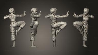 Figurines of people Omnioji Female Human Monk 3d model