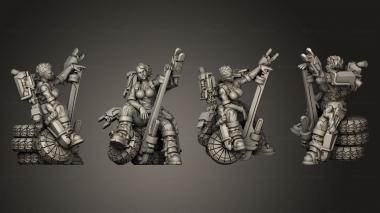 Figurines of people One Amanda Wrench 3d model