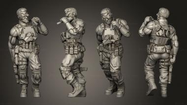 Figurines of people One OMEGA Liam Booz Hamilton 3d model
