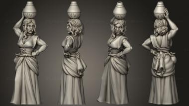 Figurines of people ORC VILLAGER VVM 3d model