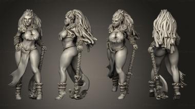 Figurines of people Orcsc Pinup 3d model
