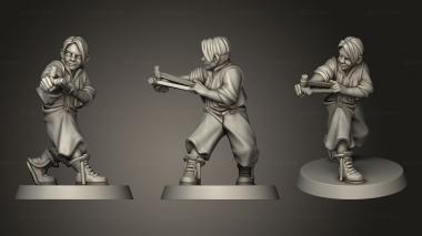 Figurines of people Orphanage BULLY VVM 3d model