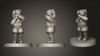Figurines of people Orphanage CRYING CHILD VVM 3d model