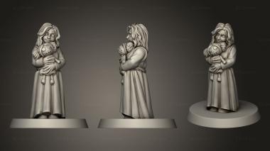 Figurines of people Orphanage CUTE CHILD VVM 3d model