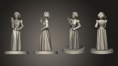 Figurines of people Orphanage MISTRESS VVM 3d model