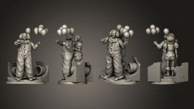Figurines of people Pennywise PEN 3d model