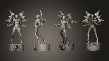 Figurines of people Pepper Asas updt 3d model