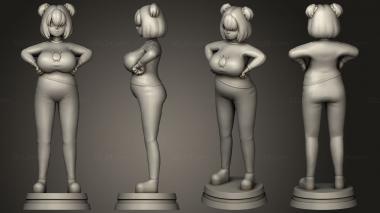 Figurines of people Pink Panther Drive Mermaid 3d model