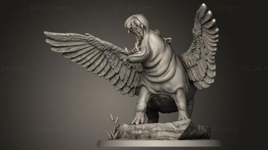 Figurines of people potagriffmus 3d model