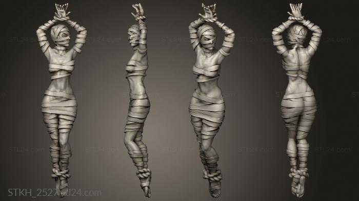 Figurines of people (Priests Egypt Sacrificial victim, STKH_2527) 3D models for cnc