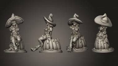 Figurines of people Pumpkin Witch vka Mavka center 3d model