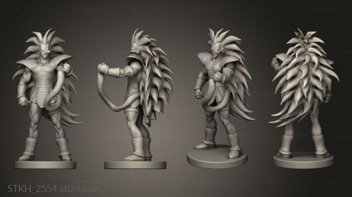 Figurines of people (Raditz Ref, STKH_2554) 3D models for cnc