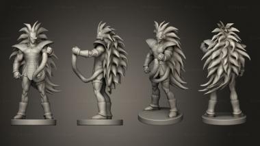 Figurines of people Raditz Ref 3d model