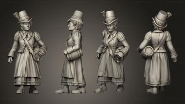 Figurines of people Warsaw Dof STRETCH GOALS Cantiniere 3d model
